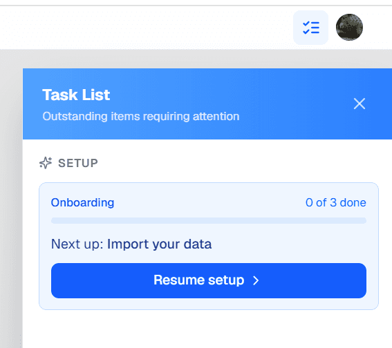 Task Alerts screenshot