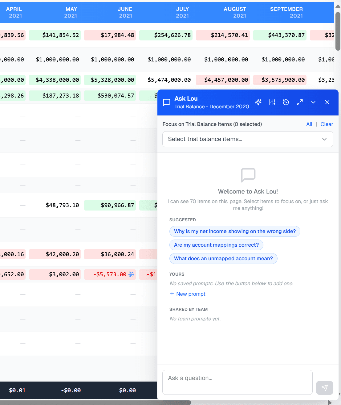 Ask Lou AI Agent screenshot