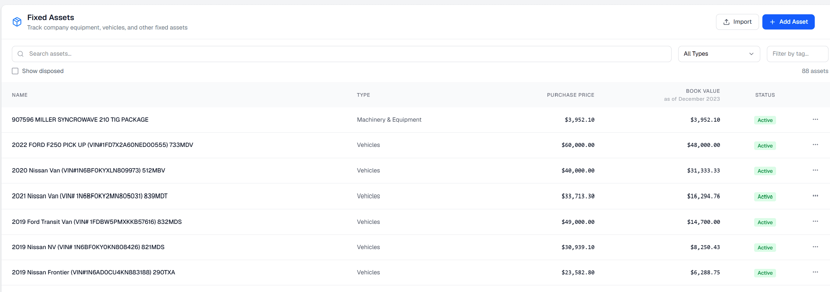 Accurate Cash Flow Visibility with Asset & Debt Tracking screenshot